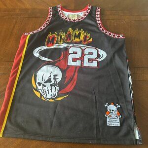 Brand X Basketball Jersey #22 Jimmy Butler Size 2XL Miami NBA Rare